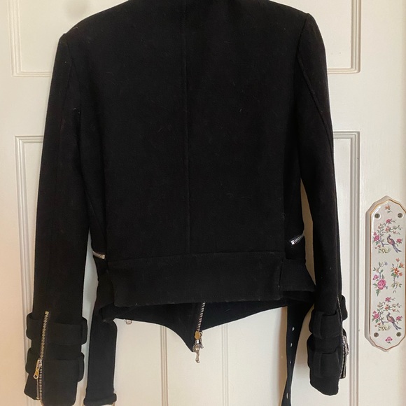 L’Agence new with tags wool moto jacket - Picture 3 of 3